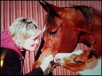 Crystal Ashley and horses